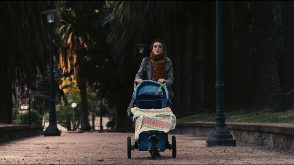 Liz paseando a Nicanor