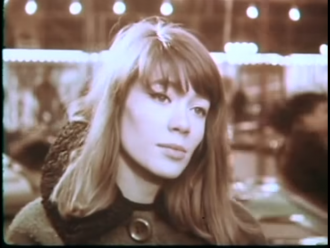 video de Francoise Hardy en el scopitone de Tous les garcons et les filles