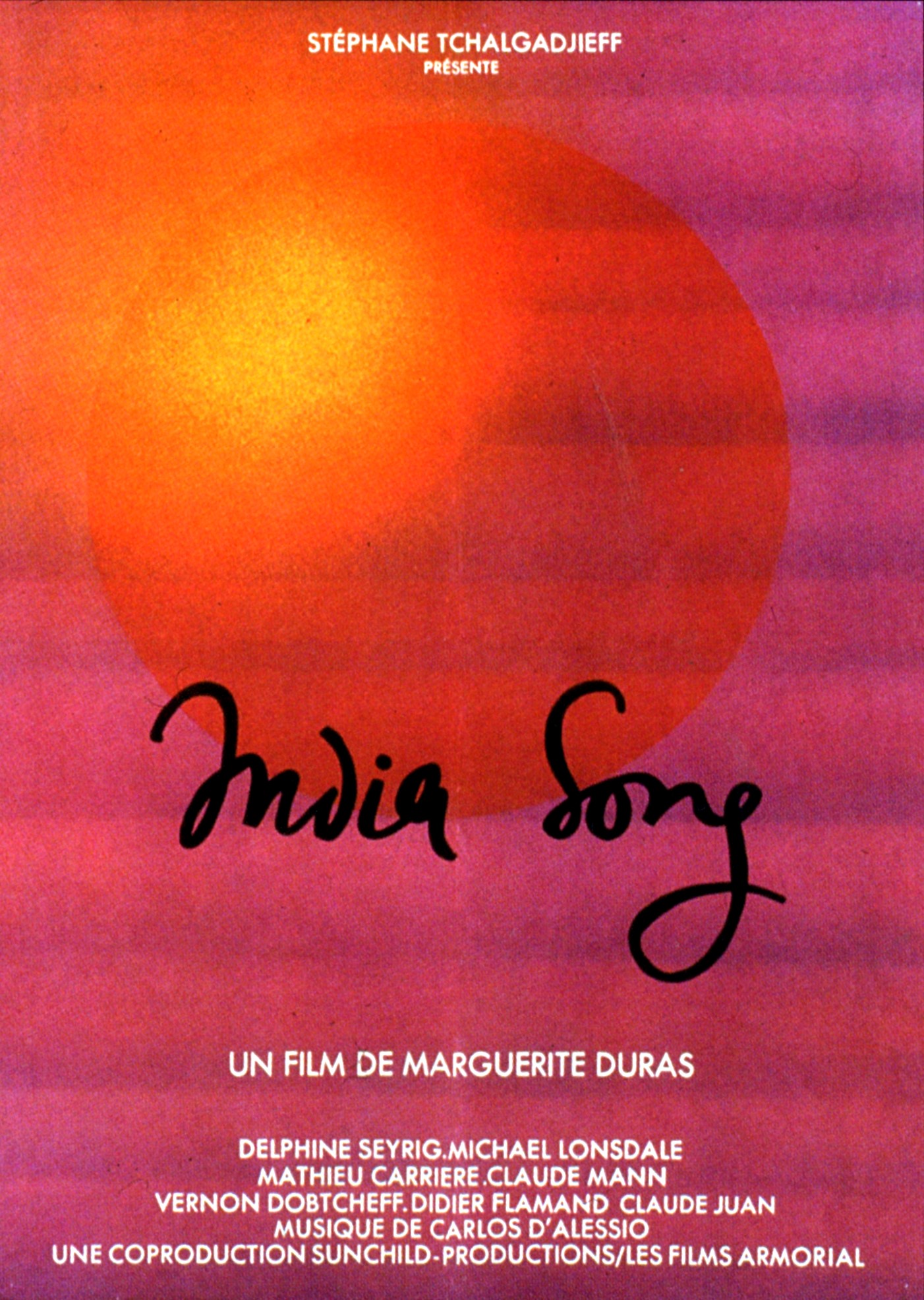 India Song (Marguerite Duras, 1975)